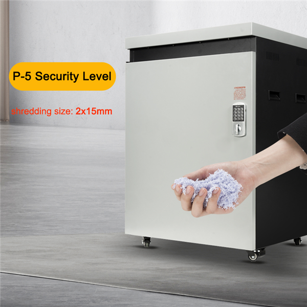 4 Hours Non-Stop Heavy Duty Commercial Document Paper Shredder