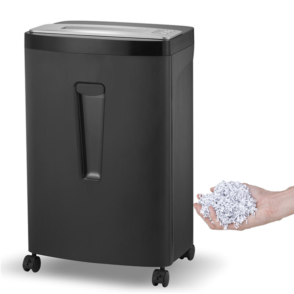 Black Cross Cut Office Paper Shredder 21 Sheets