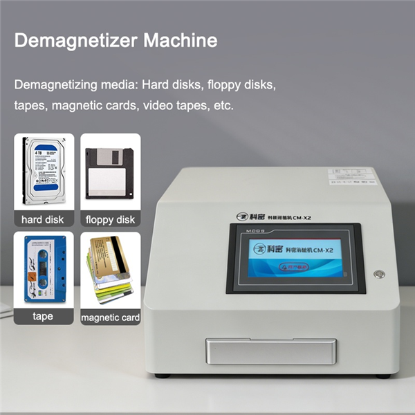 CM-X2 Hard Drive Degaussing Machine