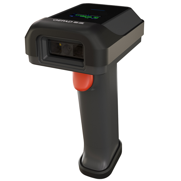 GT-510 Wireless 1D 2D Barcode Scanner With 0.9 Inch Screen